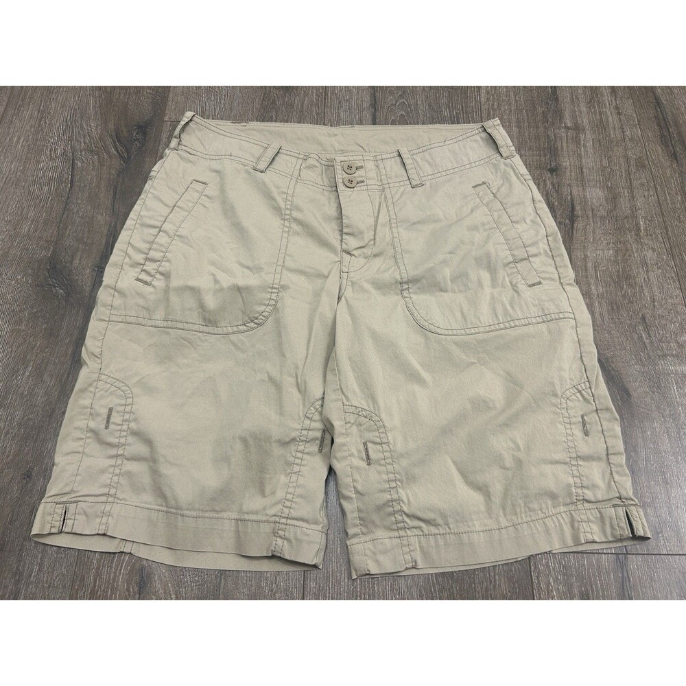 Koppen Shorts Womens 6 Beige 10” Roll Leg Outdoors Hiking